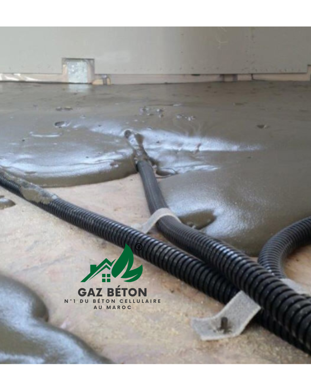 CelluChape – Chape fluide ou forme en Béton Cellulaire.(Prix au m³ pompé)